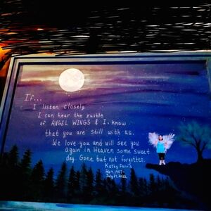 Personalized In memory of (your family member) painting